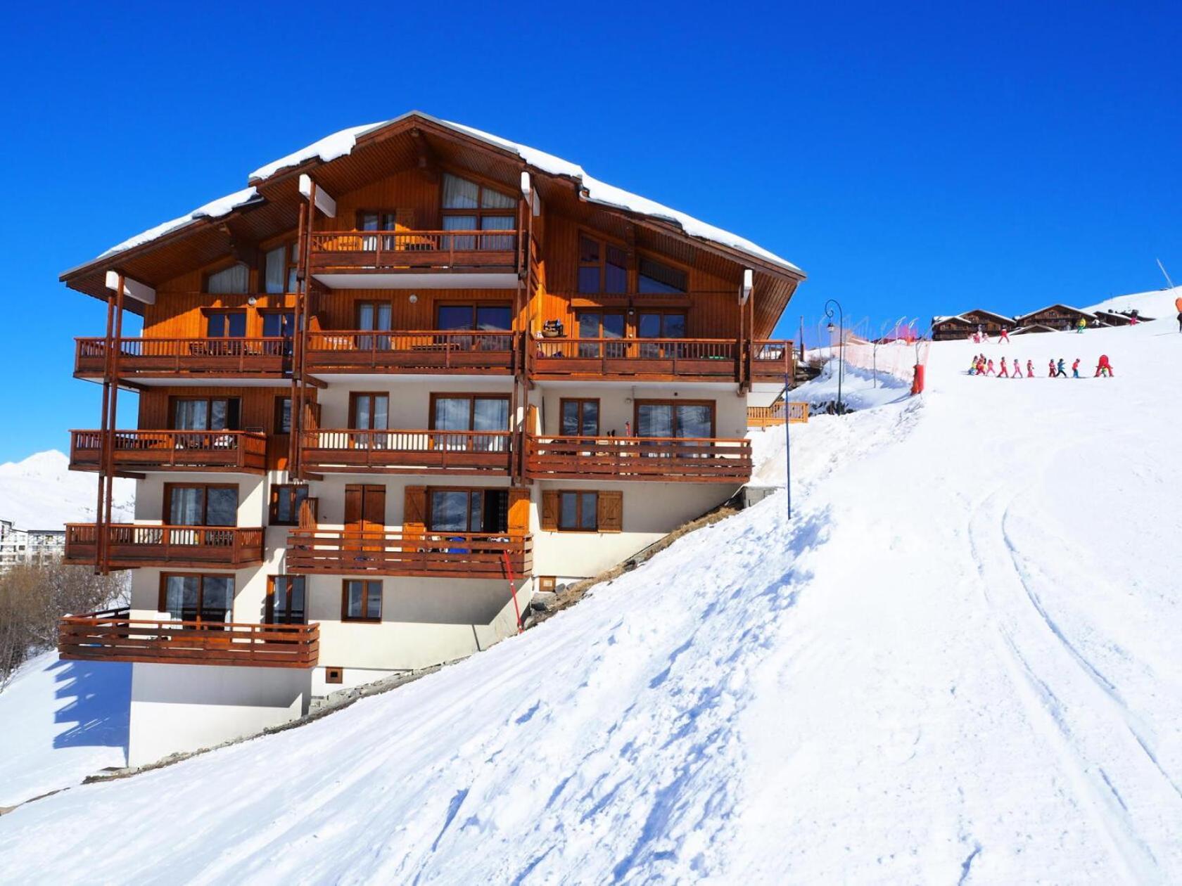 Residence Tetras Lyre - Appartement Spacieux - Depart Et Retour Skis Aux Pieds - Balcon Mae-0504 Сен-Мартен-де-Бельвиль Экстерьер фото